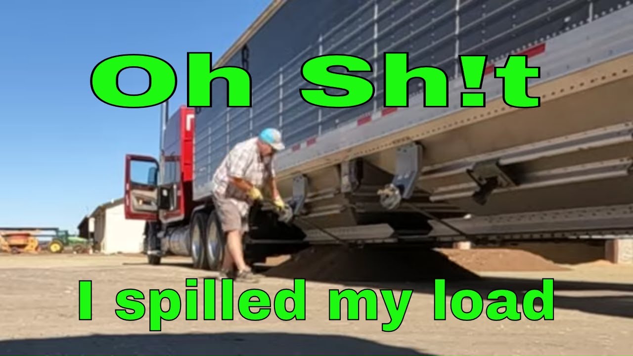 Delivering to a dairy on Gill Colo