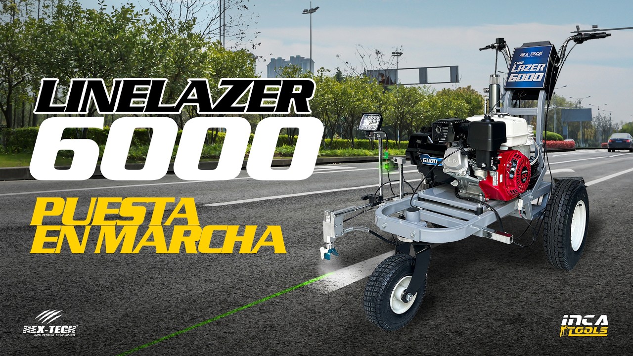 Pintarayas LineLazer 6000 | Puesta en marcha | IncaTools