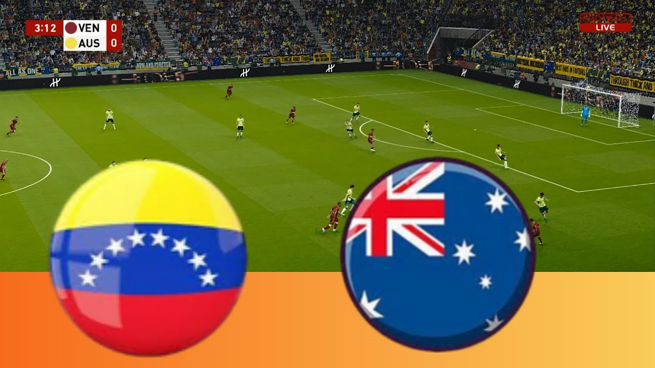 Venezuela vs Australia | International Friendly | PES 2021 Live Stream