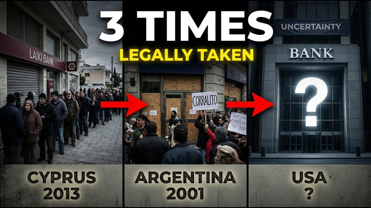 When Your Bank Fails, They Take Your Money Legally - The Bail-In System Nobody Told You About
