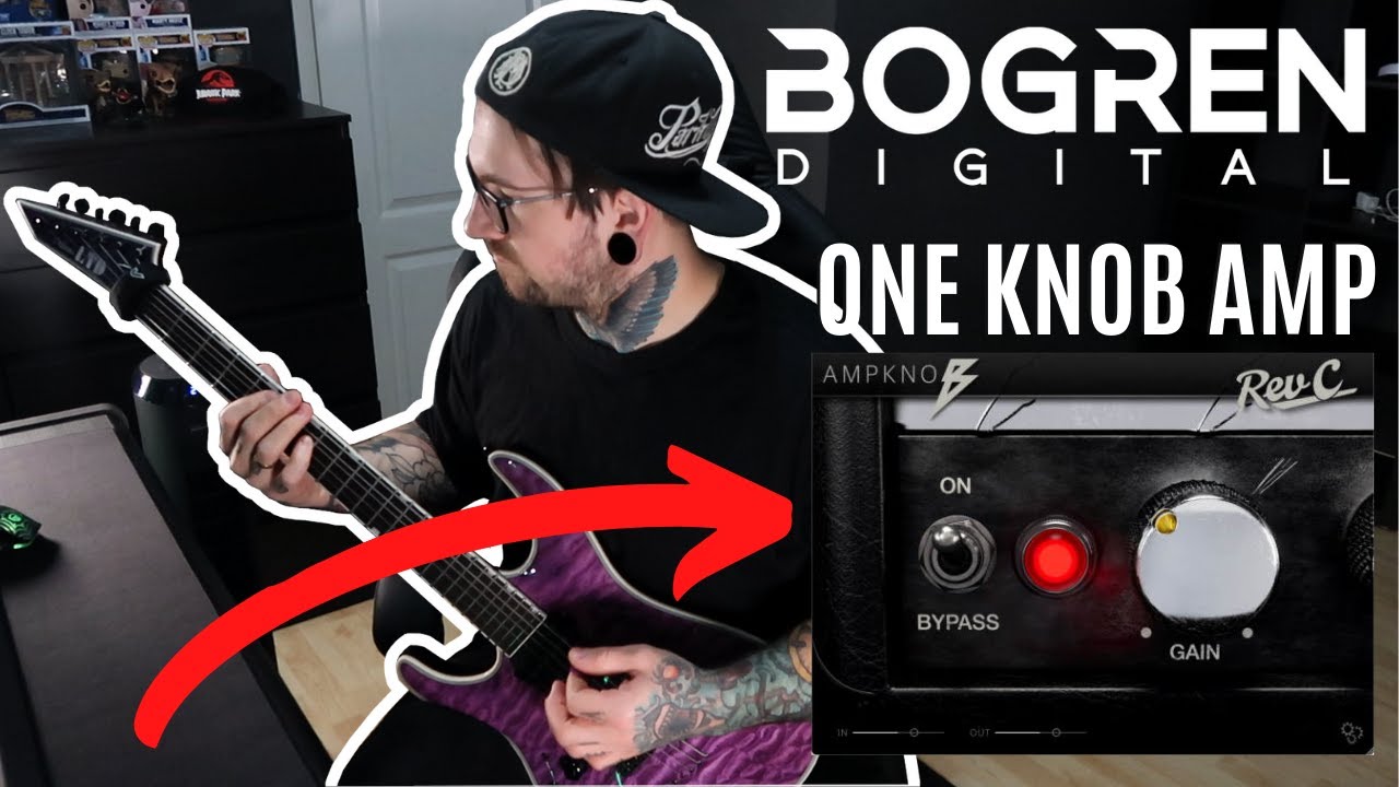 ONE KNOB AMP !?!?  Bogren Digital OneKnob REV C | guitar only demo