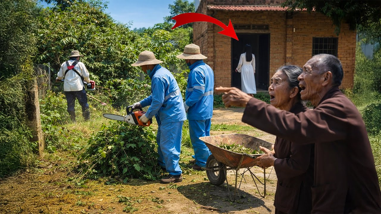 Time-Lapse: Helping an Old Couple Clean an Abandoned House — Shocking Discovery at the Door