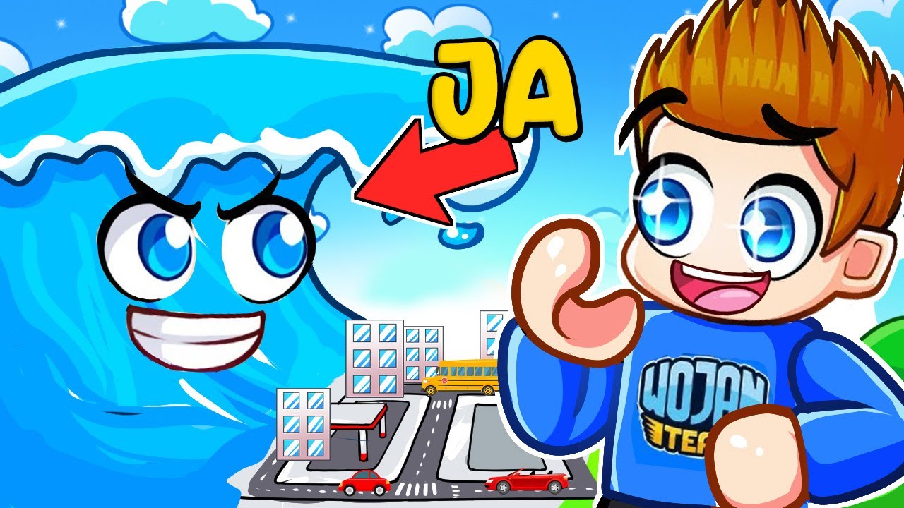 Jestem NAJWIĘKSZYM TSUNAMI w Roblox! 😱
