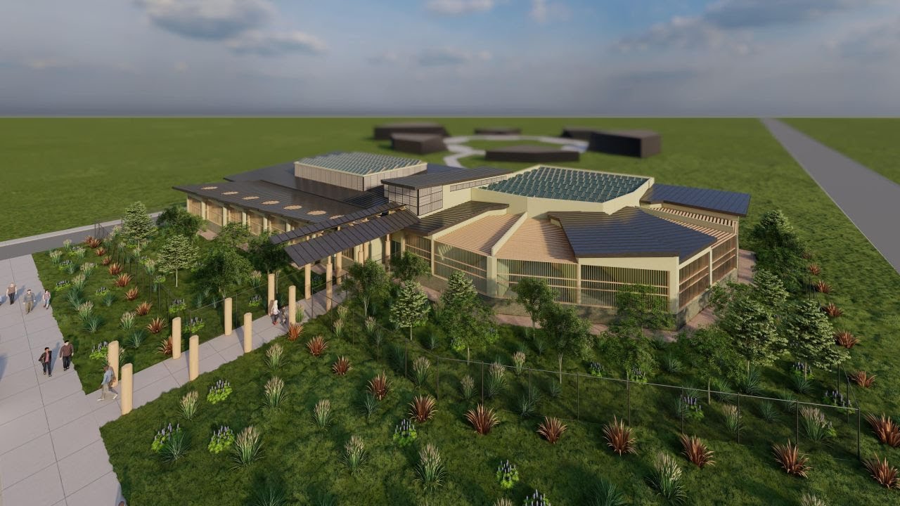 Plans for the new International Owl Center facility