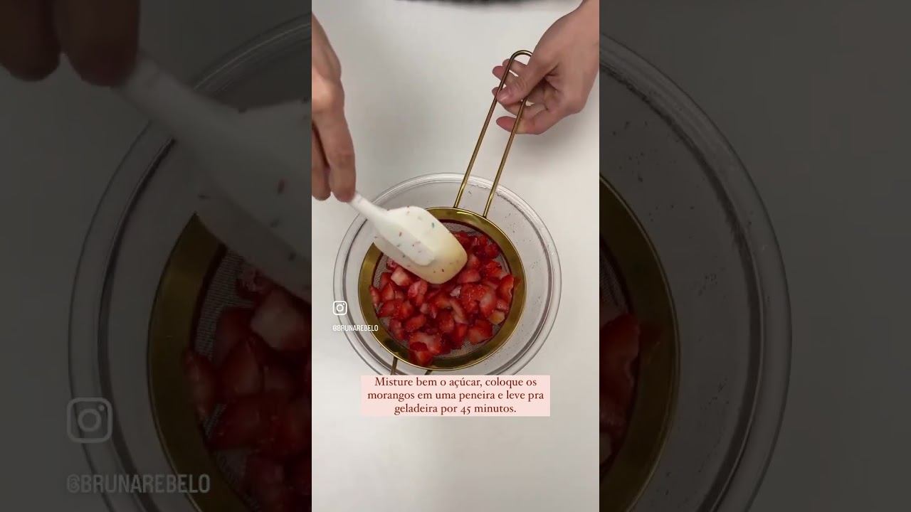 APRENDA USAR MORANGO FRESCO NO SEU BOLO