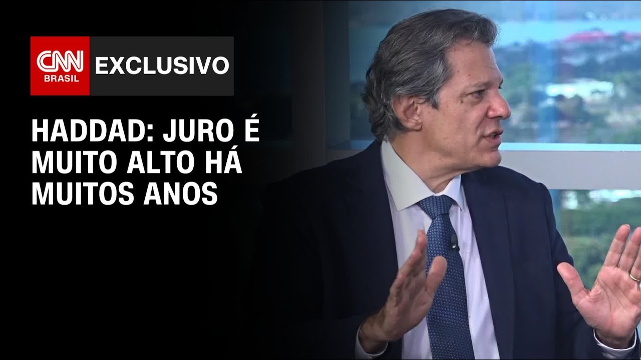 Haddad &agrave; CNN: Juro &eacute; muito alto h&aacute; muitos anos | CNN 360&deg;