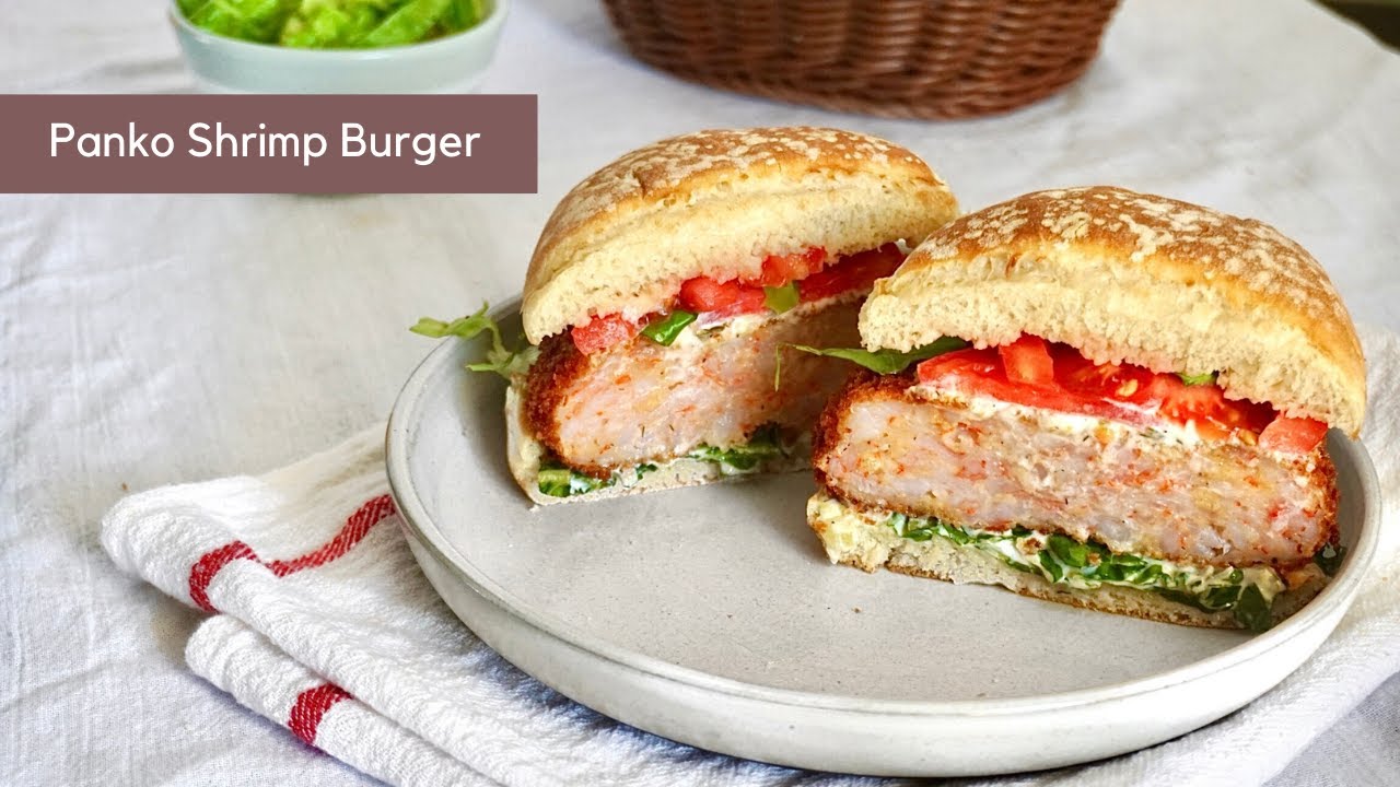 Panko Shrimp Burger
