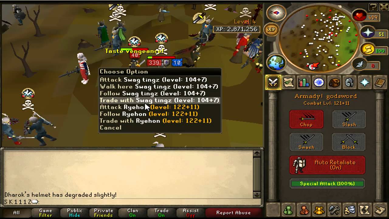 Runescape | S K 1 1 1 Z - New Account Sk111z Jr/Goals/Old Wild Pking/Donation - With Commentary