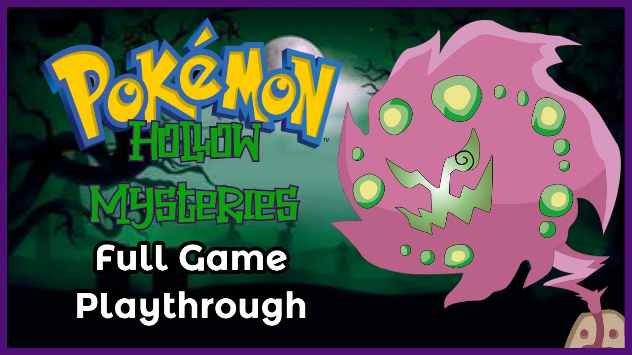 Pokemon Hollow Mysteries (Rom Hack) | Full Game Playthrough