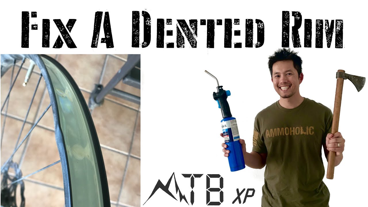 Fix Your Dented MTB Rim and Keep Tubeless