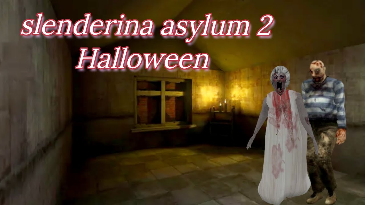 видео обзор новай игры slenderina asylum 2 Halloween 1.0.1