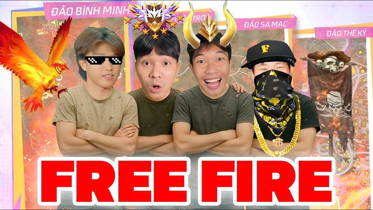 PHD | Trận Chiến FreeFire Theo Đội