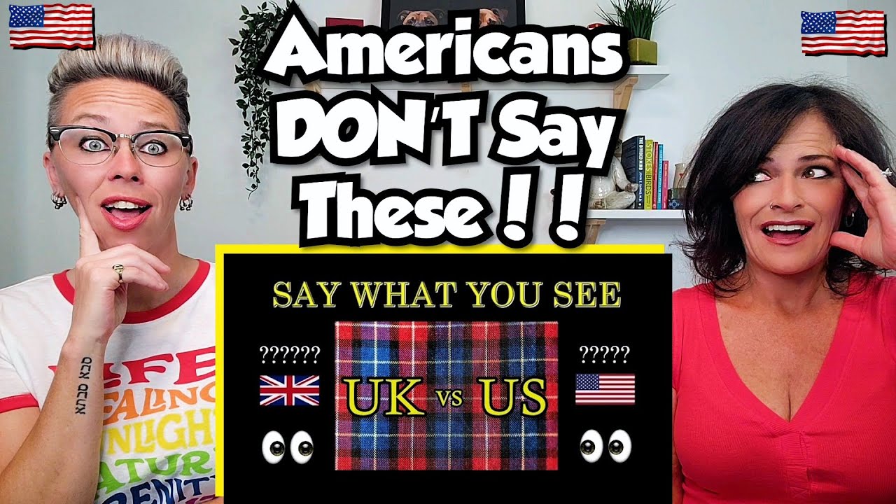 American Couple Reacts: BRITISH vs AMERICAN English! *50 DIFFERENCES* FIRST TIME REACTION! PART 3!