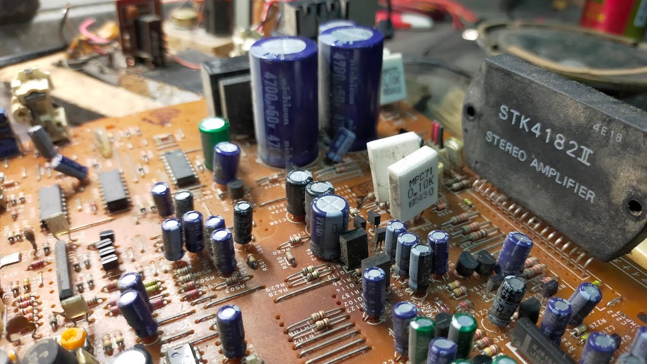 CARA MENGAKTIFKAN POWER AMPLIFIER IC STK 4182ii TANPA AVO METER