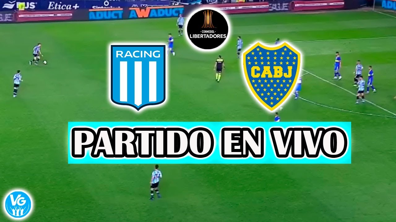 RACING vs BOCA EN VIVO🔵 |  JUEGA JUANFER QUINTERO  COPA LIBERTADORES | CUARTOS DE FINAL (VUELTA) |