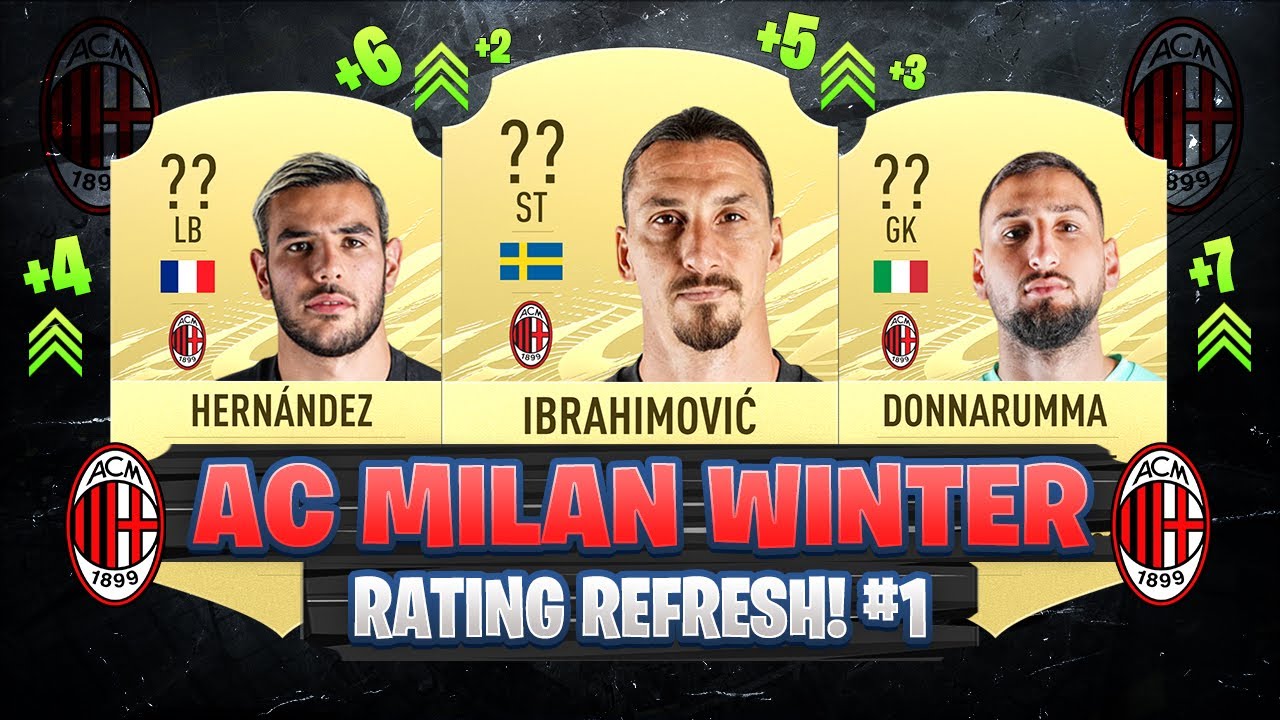 FIFA 21 | AC MILAN WINTER RATING REFRESH! 😱🔥 FT. IBRAHIMOVIC, THEO HERNANDEZ... etc