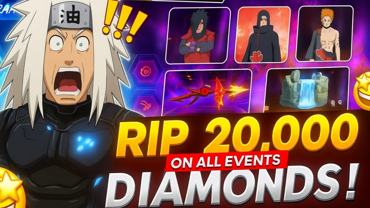 🔥Spinning All Events in Naruto 🤯 I Got All Bundles in Naruto Events 🥳 Tomie