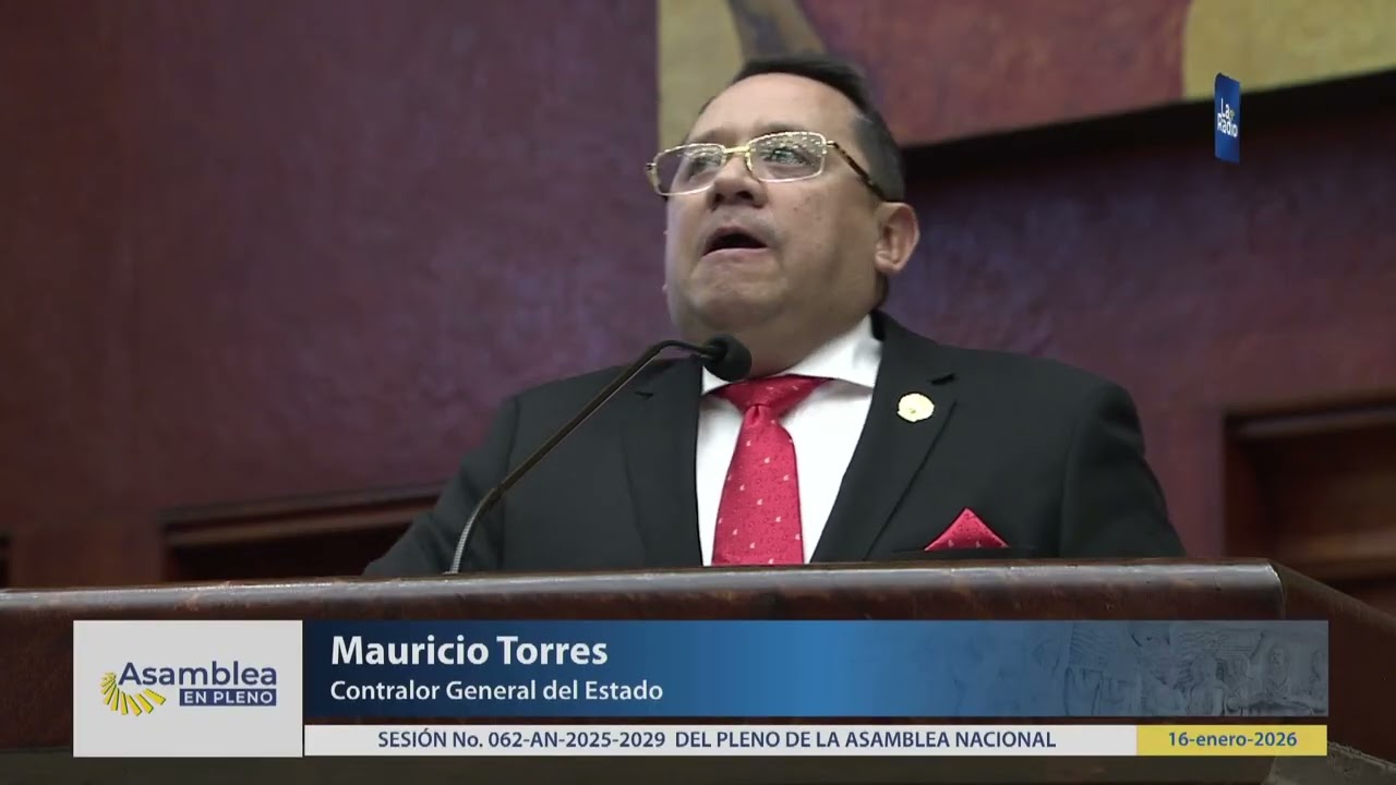 Contralor General del Estado Mauricio Torres - Sesión 062 - Comisión General