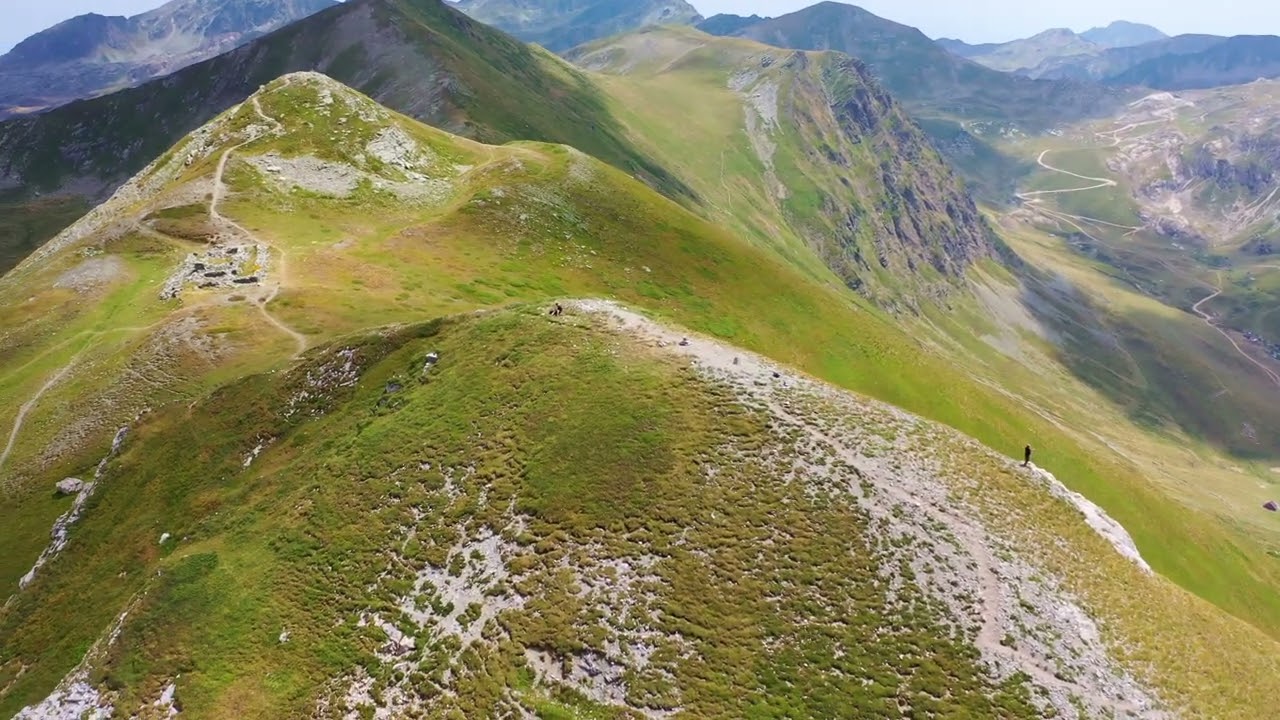 Three Borders Peak 2351 m AMSL, Peaks of the Balkans - Albania by Drone 4K