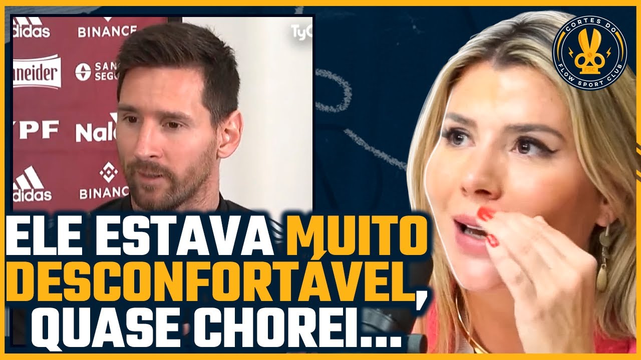 MESSI INCOMODADO na ENTREVISTA