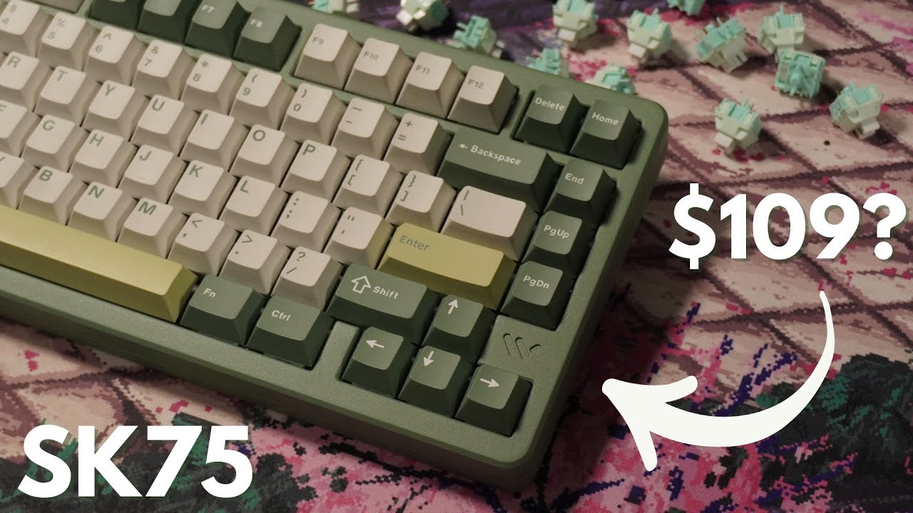 $110 Keyboard again? Womier SK75: Full Review and Soundtest! Should you consider?