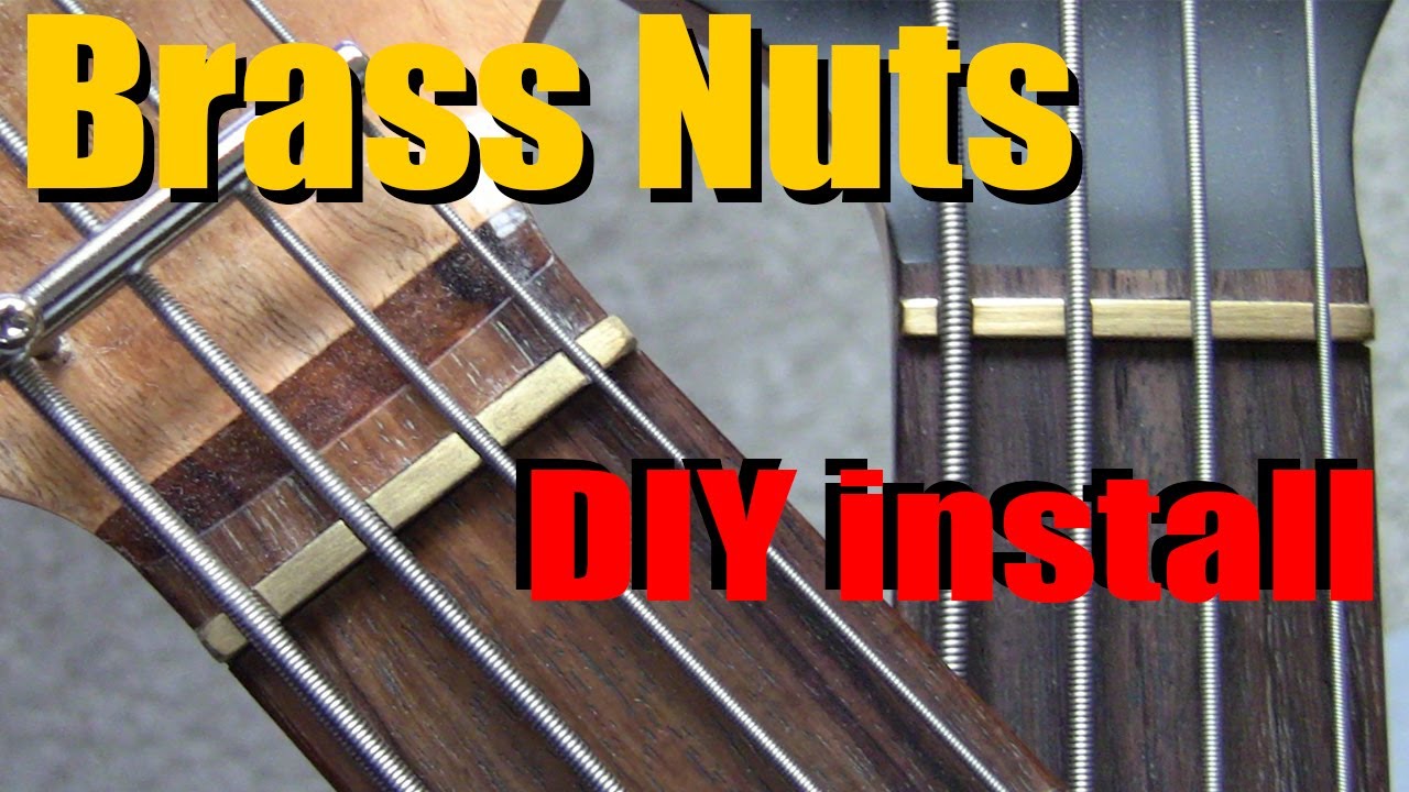 Yamaha Bass Mods - Brass Nuts!
