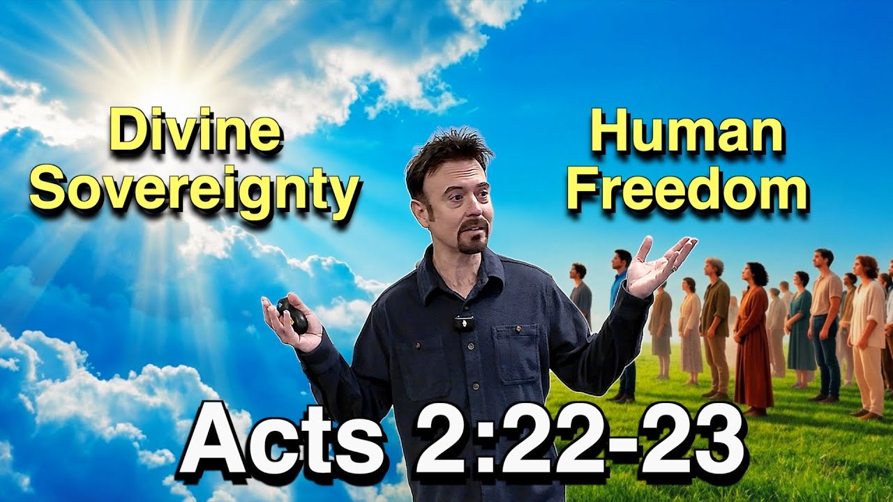 Divine Sovereignty & Human Responsibility | Book of Acts Bible Study Part 10 (2:22-23)