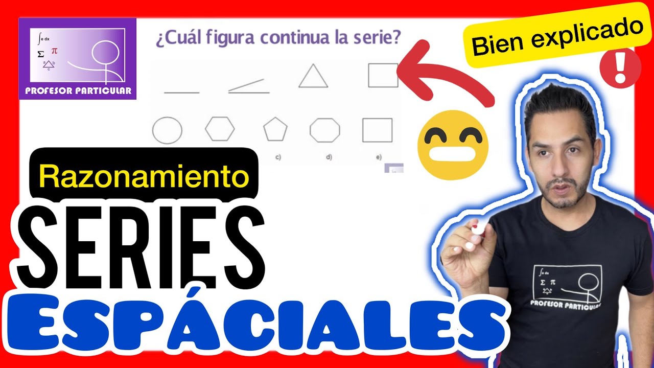 ✅​SERIES ESPACIALES (Parte 1) | 𝙈𝙚𝙟𝙤𝙧 𝙈é𝙩𝙤𝙙𝙤 😎​🫵​💯​| Razonamiento Matemático