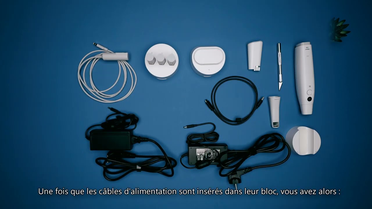 Déballage et montage de la Medit i700 Wireless (Sans fil)