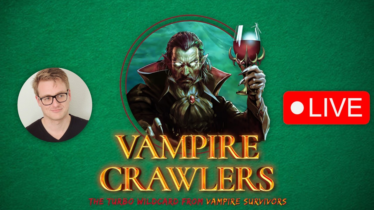 🔴LIVE Vampire Crawlers Demo