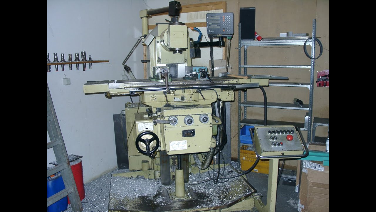 WMW HECKERT FU 250 x 1000 2 Fräsmaschine