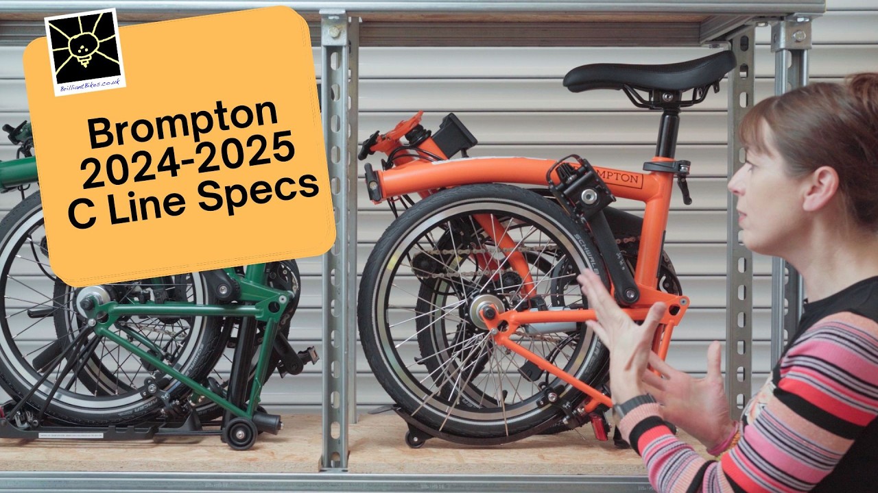 Цвета и характеристики Brompton 2025 C Line