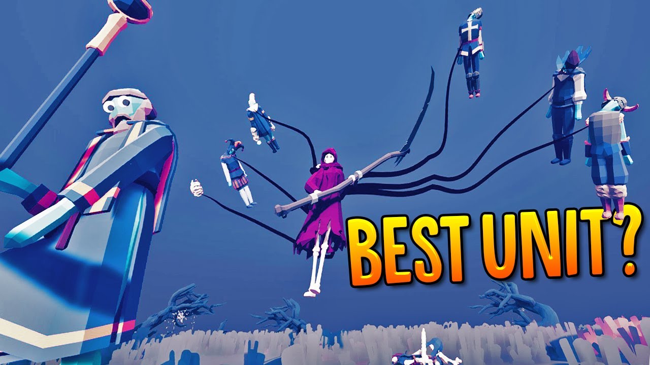 Is The Reaper The Most Deadly Unit In TABS? - New Secret Halloween Faction Update! - TABS Gameplay