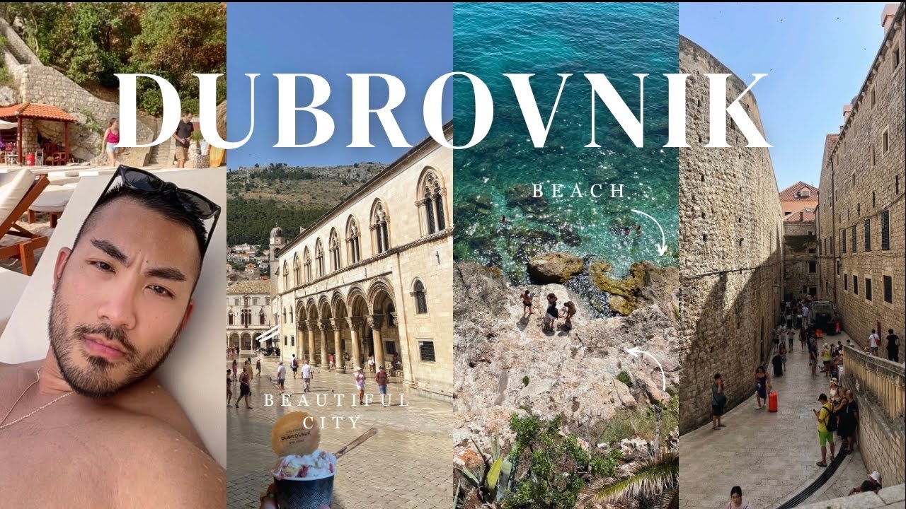 CROATIA TRAVEL VLOG 2024 I Dubrovnik- The City Walls & Beaches #vlog #travel