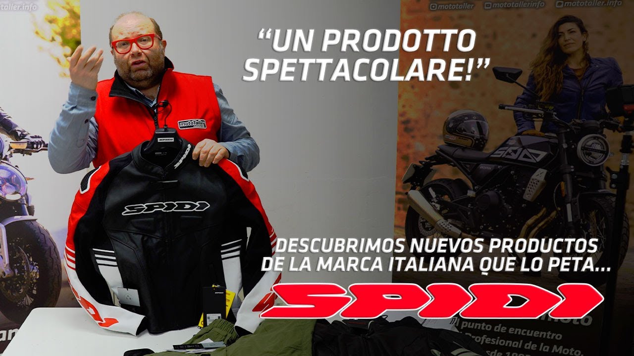 Unboxing de productos Spidi, la marca italiana de equipamiento moto más potente del momento