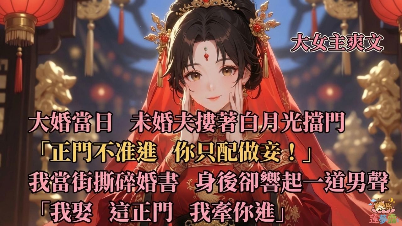 大婚當日未婚夫護著白月光，說我只配做小，我當街退婚，反手嫁給了他那權傾朝野的大哥！#小说 #小说推荐 #完結 #古言 ​#一口氣看完