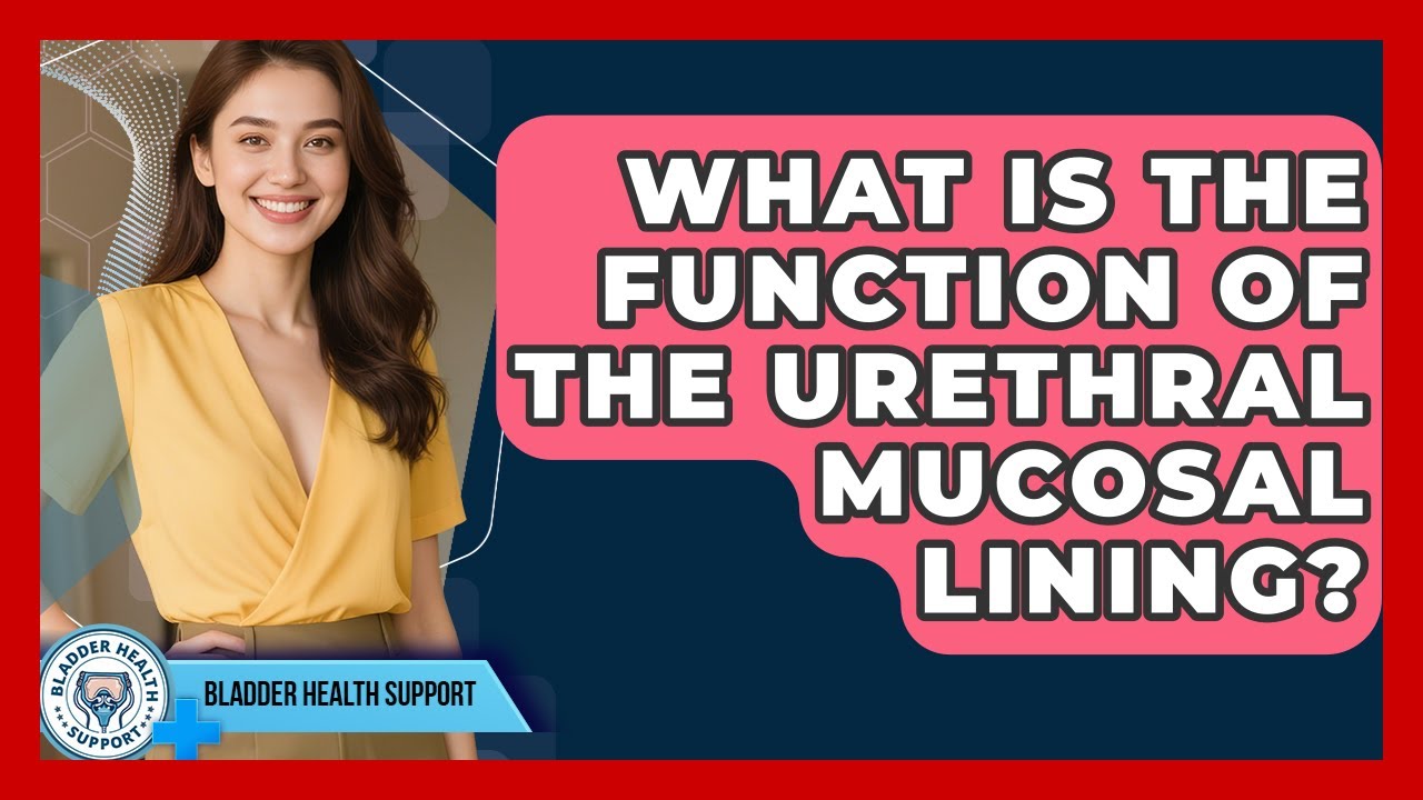 What Is The Function Of The Urethral Mucosal Lining? - Bladder Health Support