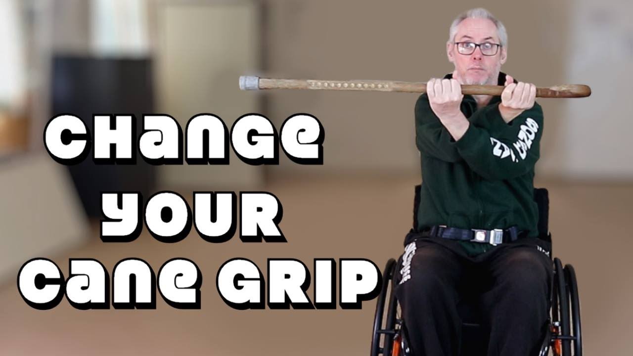 Cane Masters. Cane Techniques: How to change your cane grip. cane fu..