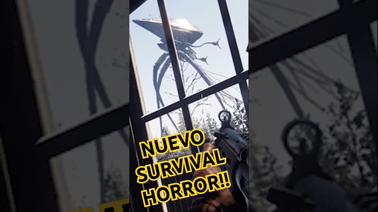 El nuevo SURVIVAL HORROR de LA GUERRA DE LOS MUNDOS #survivalhorror #survival #horror #games #terror