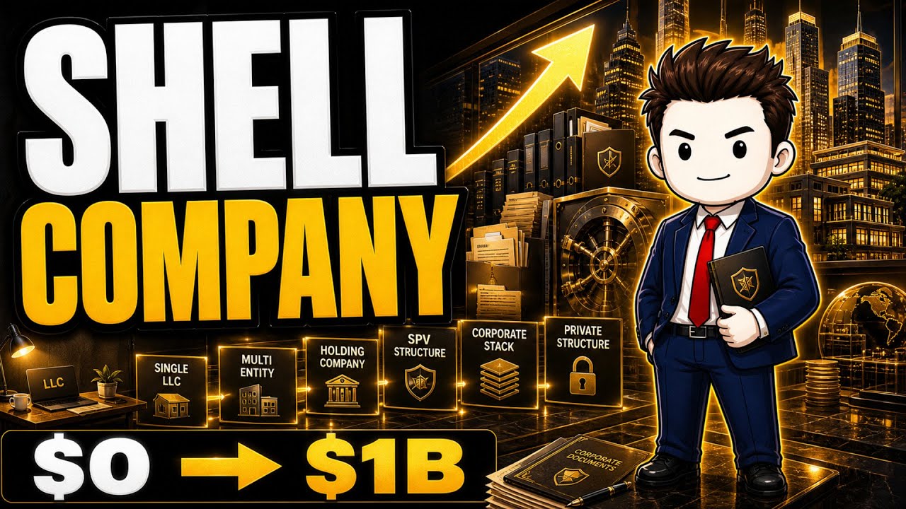 EVERY Level of a Shell Company - $0 Side Hustle to Billionaire Privacy Machine