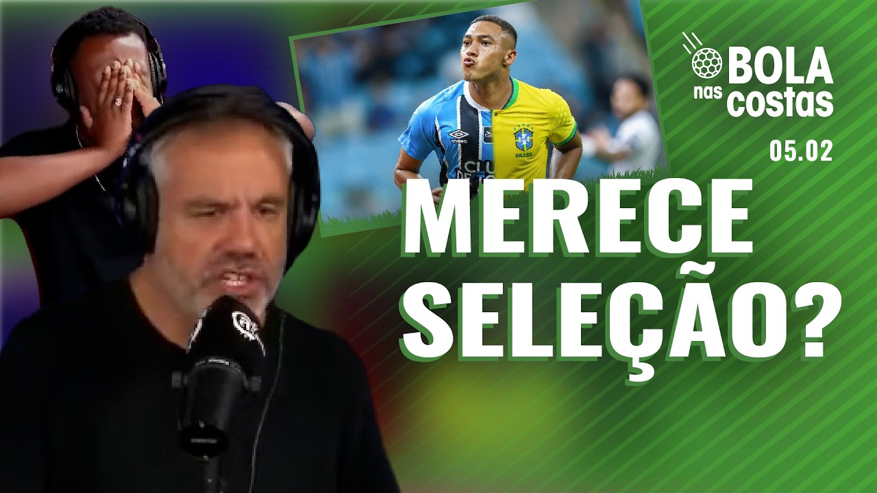 DEBATE QUENTE: CARLOS VINÍCIUS MERECE CHANCE NA SELEÇÃO BRASILEIRA? | Cortes do Bola | ATL TV
