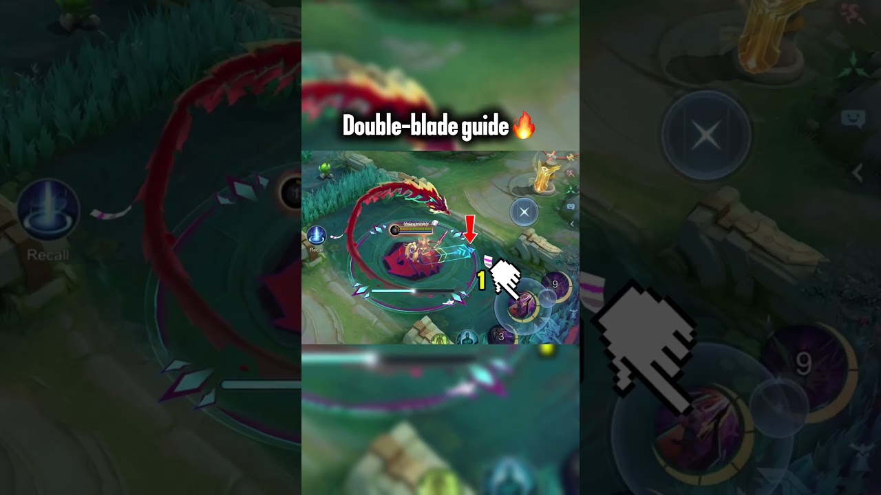 Руководство по использованию двойного клинка Ling #mobilelegends #mlbbtutorial #mlbb
