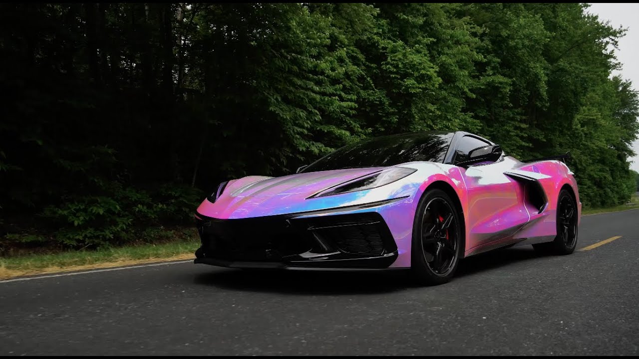 NEW C8 WRAPPED IN NEOCHROME!!!
