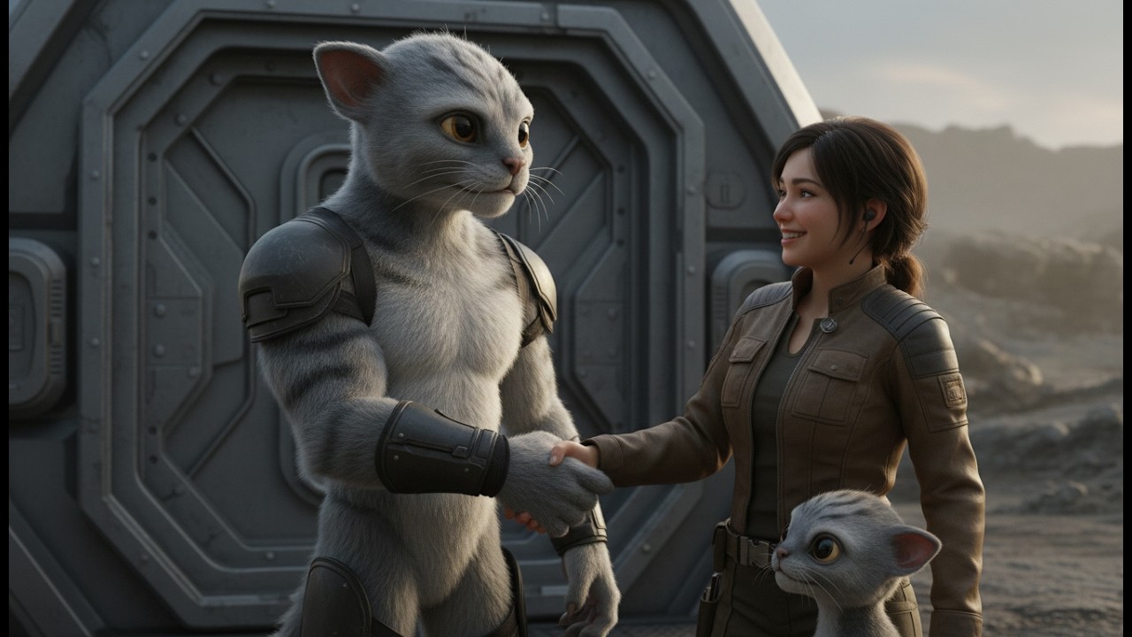 The Galaxy’s Most Fearsome Predators Shook Hands With a Girl From Earth Because of What She Did