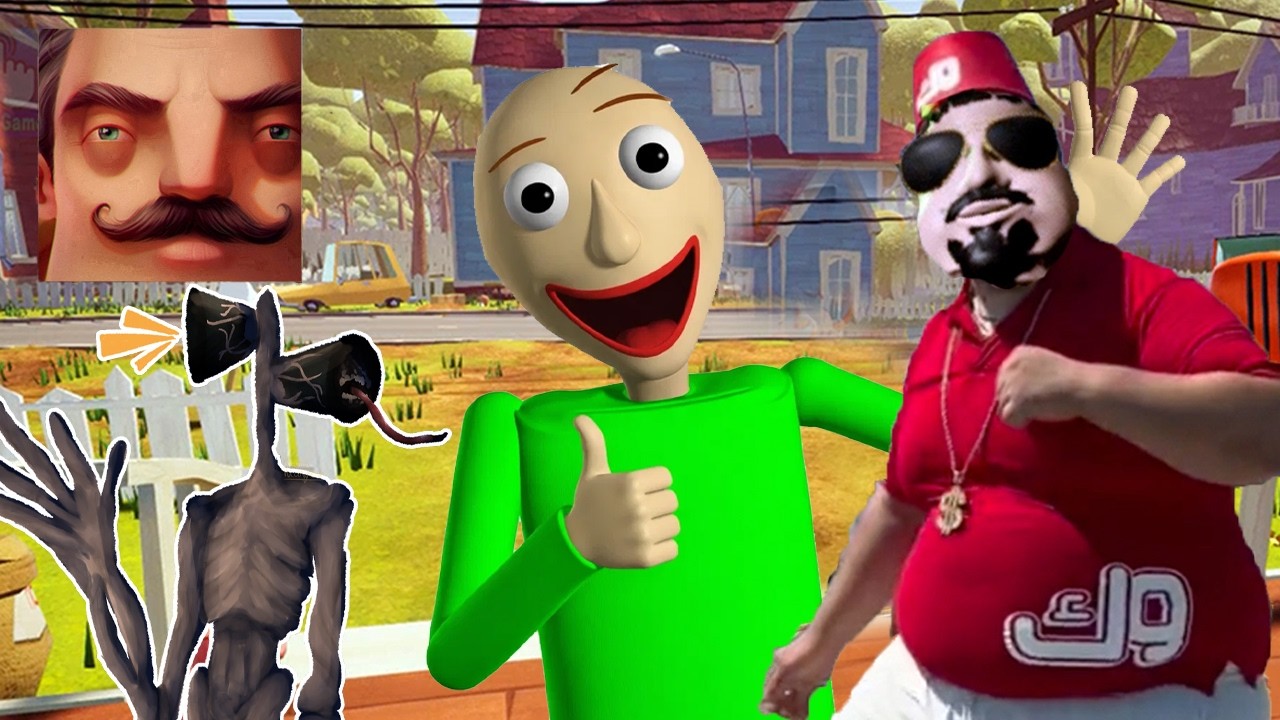 Hello Neighbor - New Neighbor Baldi Butcher Skibidi Dop Boy Siren Head Final History Part 1687 TP