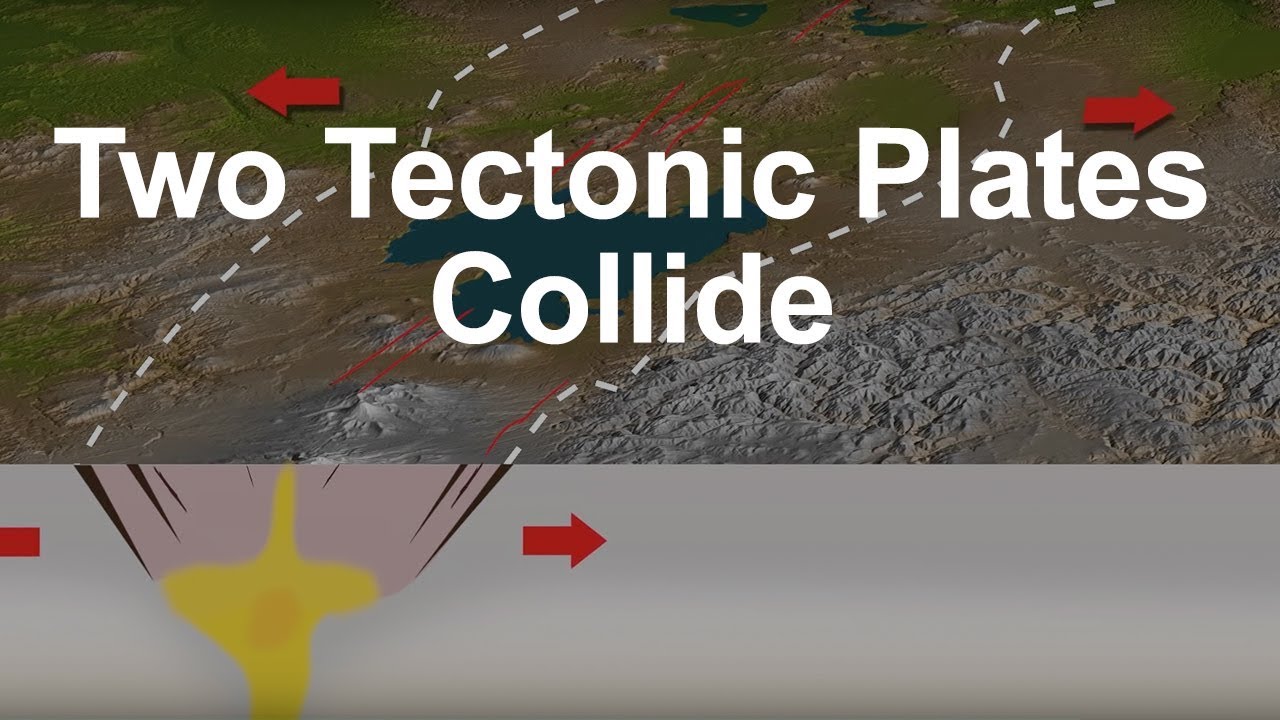 Where Two Tectonic Plates Collide