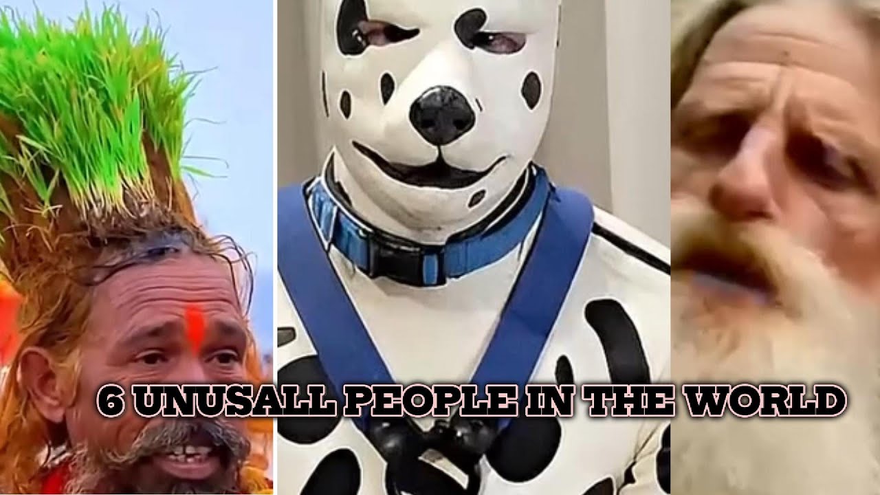 6 animal like people