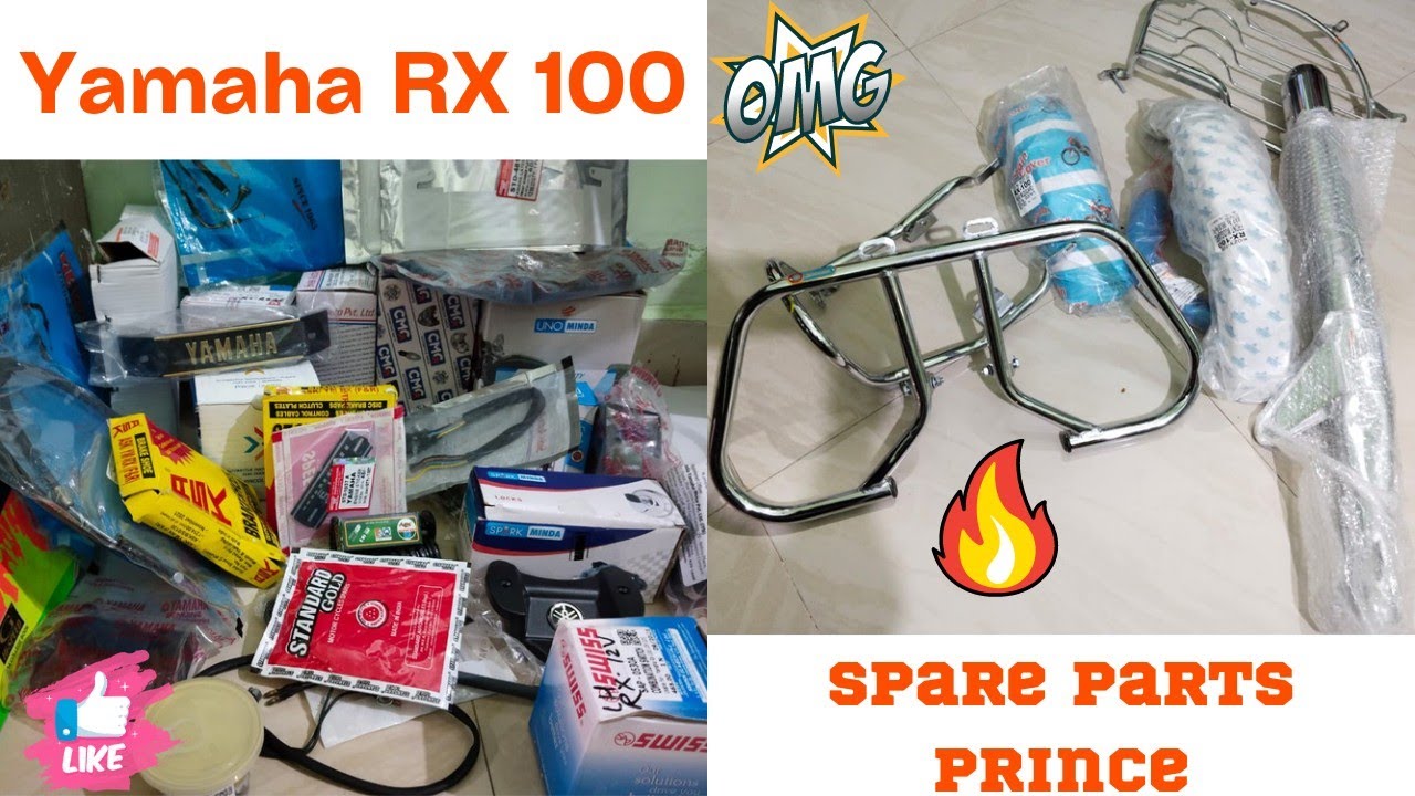 Yamaha RX 100 || Genuine spare parts prince ||