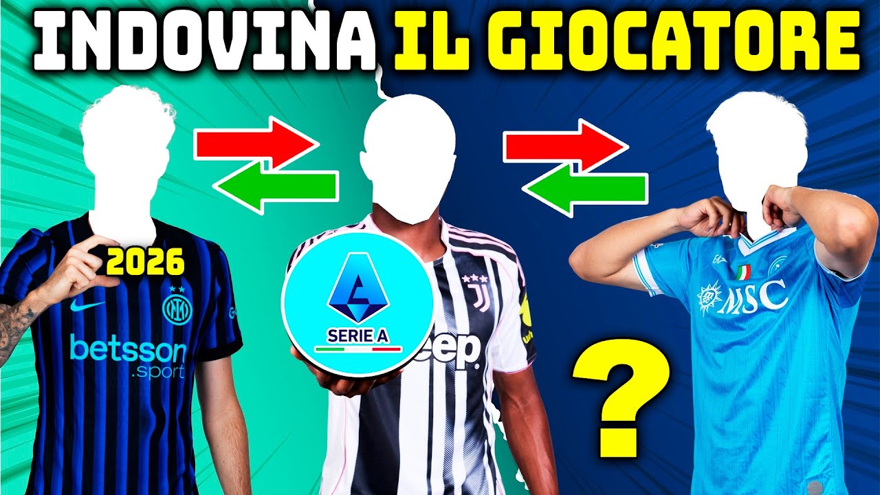 QUIZ SERIE A 🔁⚽: INDOVINA I GIOCATORI DALL’ULTIMA FINESTRA DI MERCATO