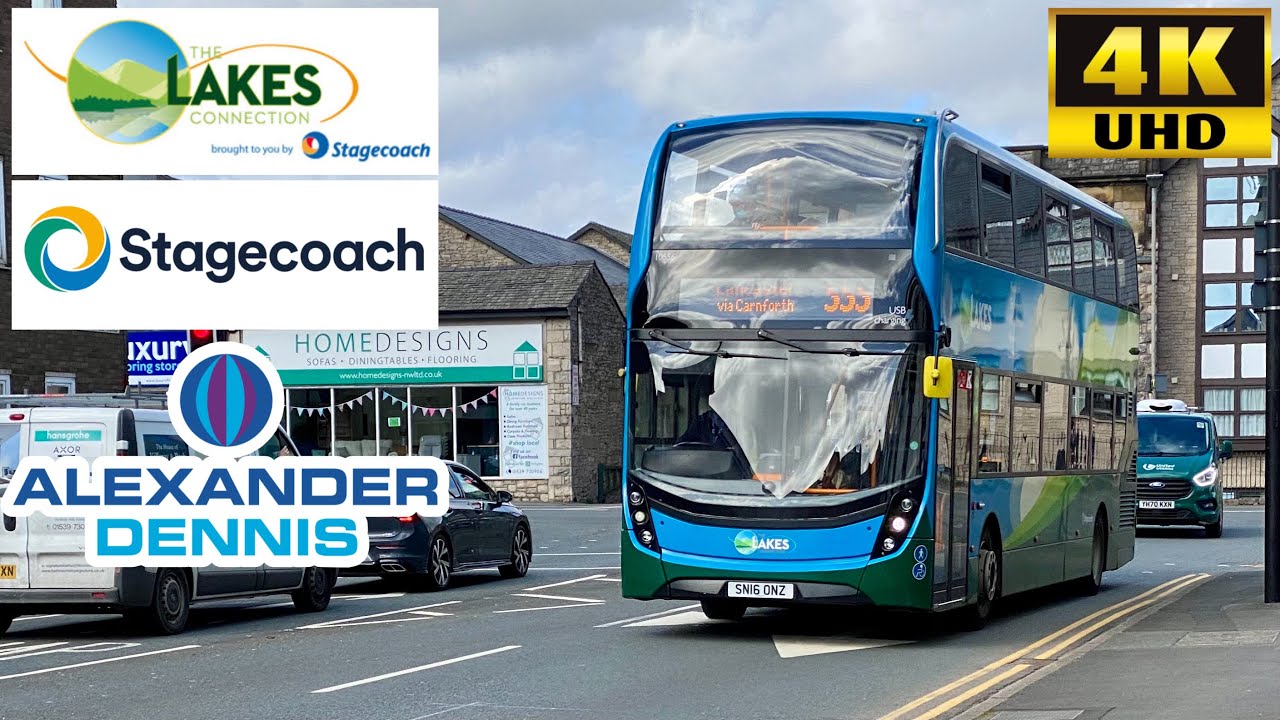 [Stagecoach: 555 Kendal to Lancaster] Alexander Dennis Enviro400MMC Lakes Connection (10556/SN16ONZ)